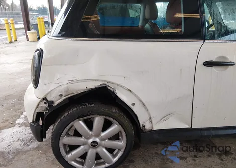 2008 Mini Cooper S from USA, damaged, VIN WMWMF73518TV38603